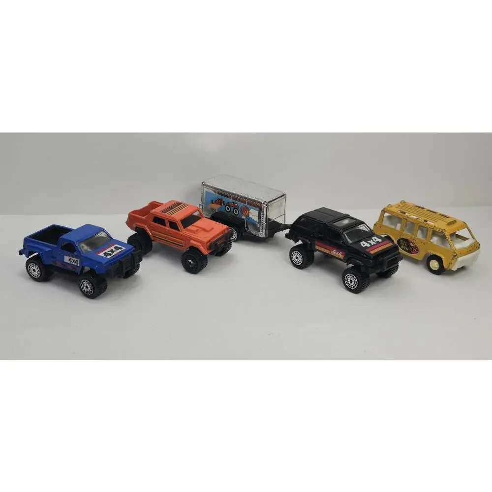 Vintage Tootsie Toy Trucks/Bus Diecast Lot